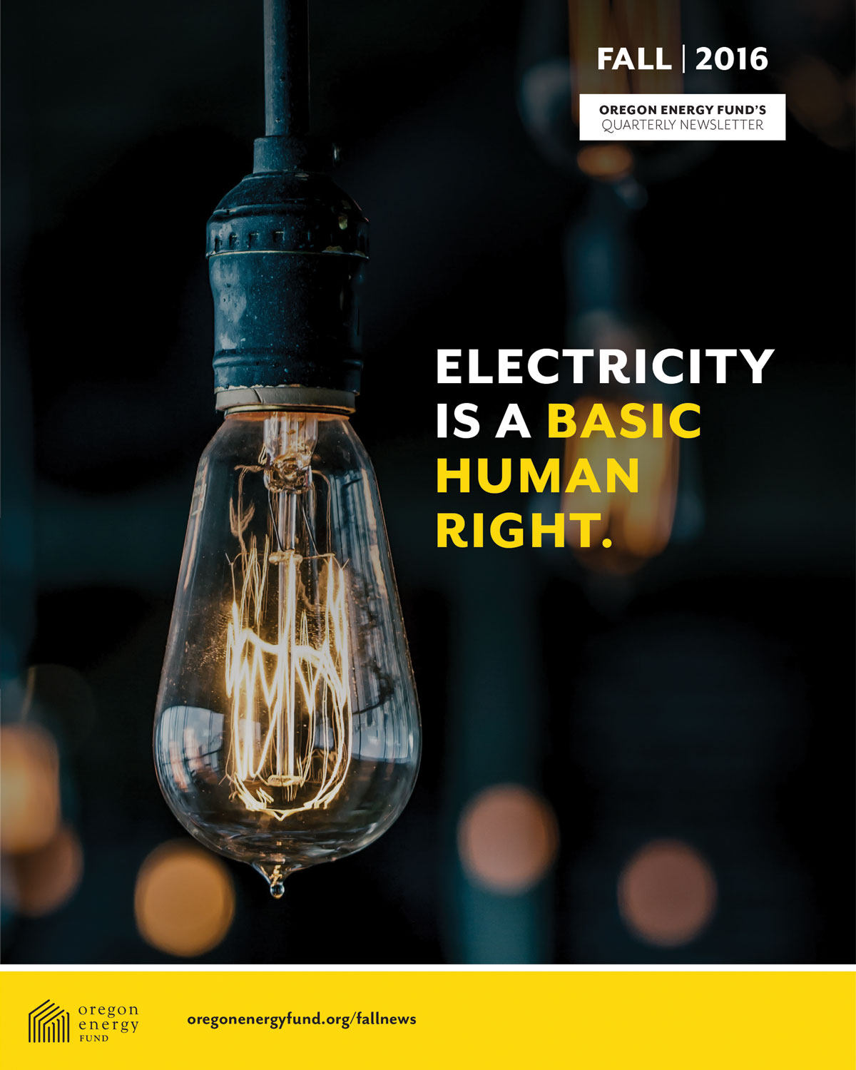 Oregon Energy Fund ad design
