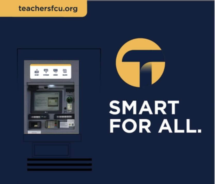 teachers federal credit union, smart for all ATM