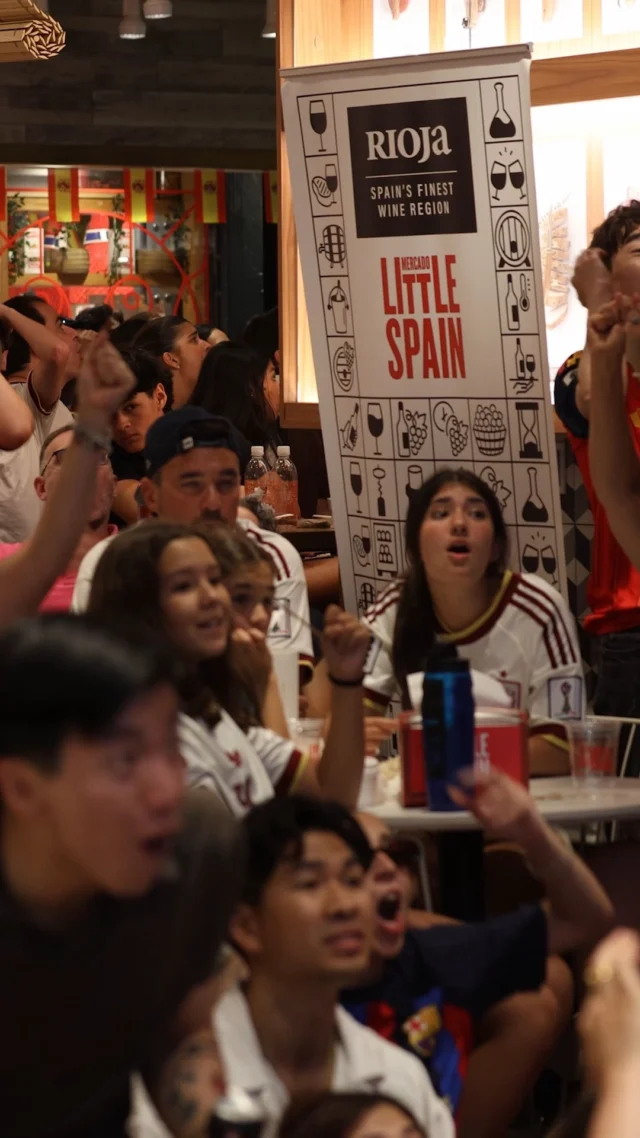 We saw an opening—and scored. While the World Cup has everyone's attention, we thought @Riojawine should, too. For the last month, we’ve teamed them up with Mercado @littlespain to create the ultimate series of soccer watch parties in New York. Results so far?
Appearances on FOX Sports, Telemundo, & RTVE World Cup broadcasts. 
Coverage in leading lifestyle and news media, including the New York Post, Eater New York, and EFE. 
7,500+ watch-party attendees and counting
An estimated 170M–250M gross impressions

If you’re in New York, join the celebration for the World Cup Final on Sunday to raise a glass together..